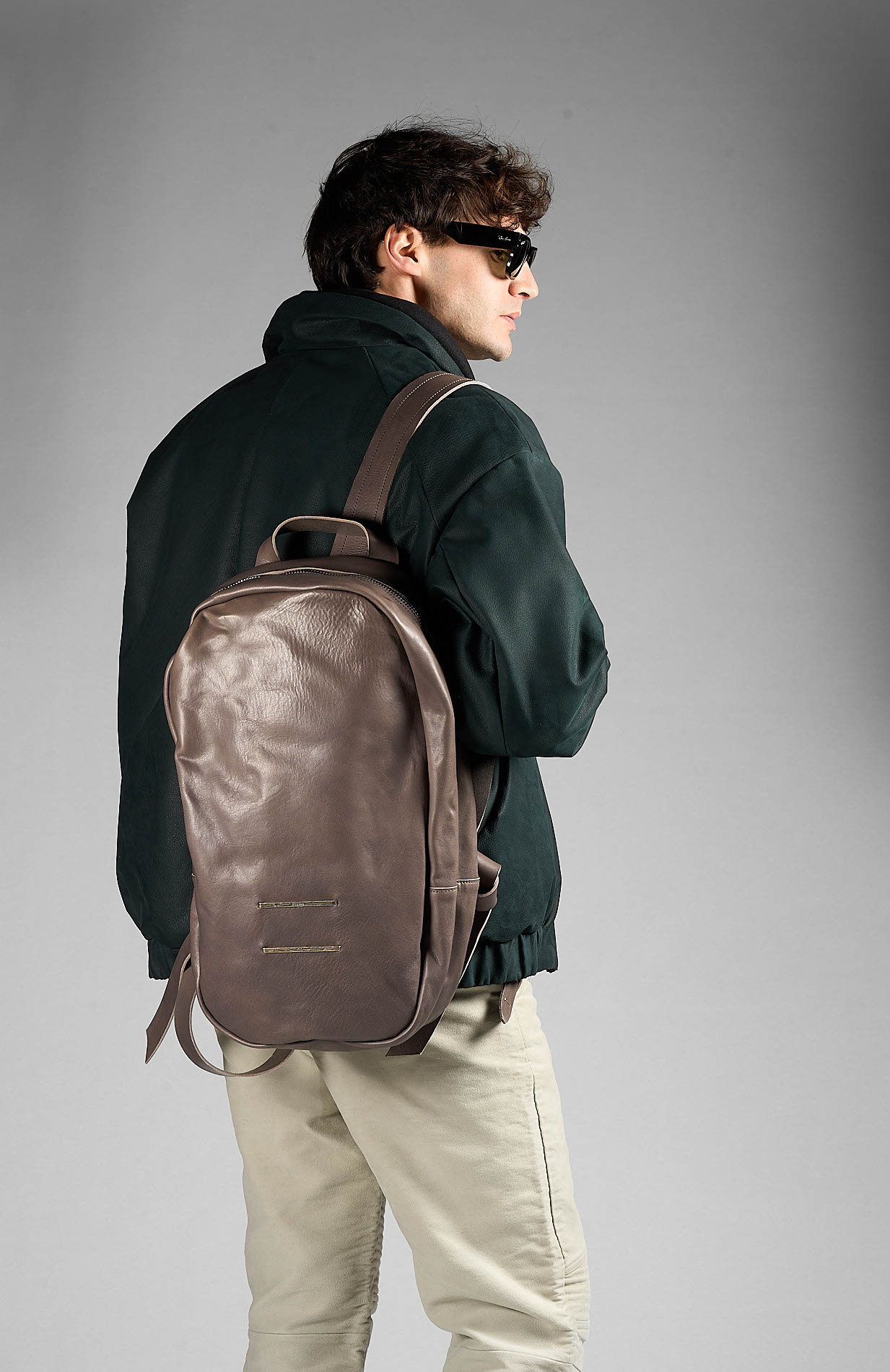 daniele basta leather and silver bags - WEARING